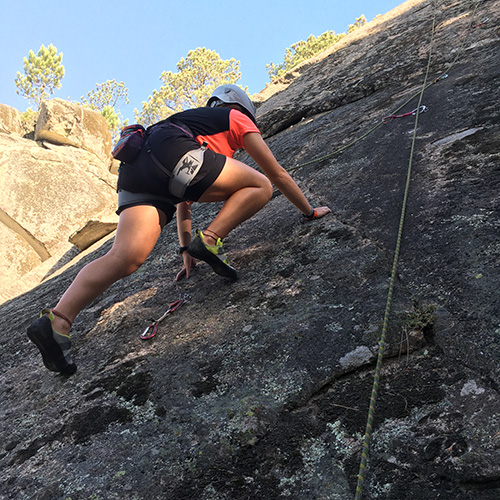 Iniciación escalada deportiva